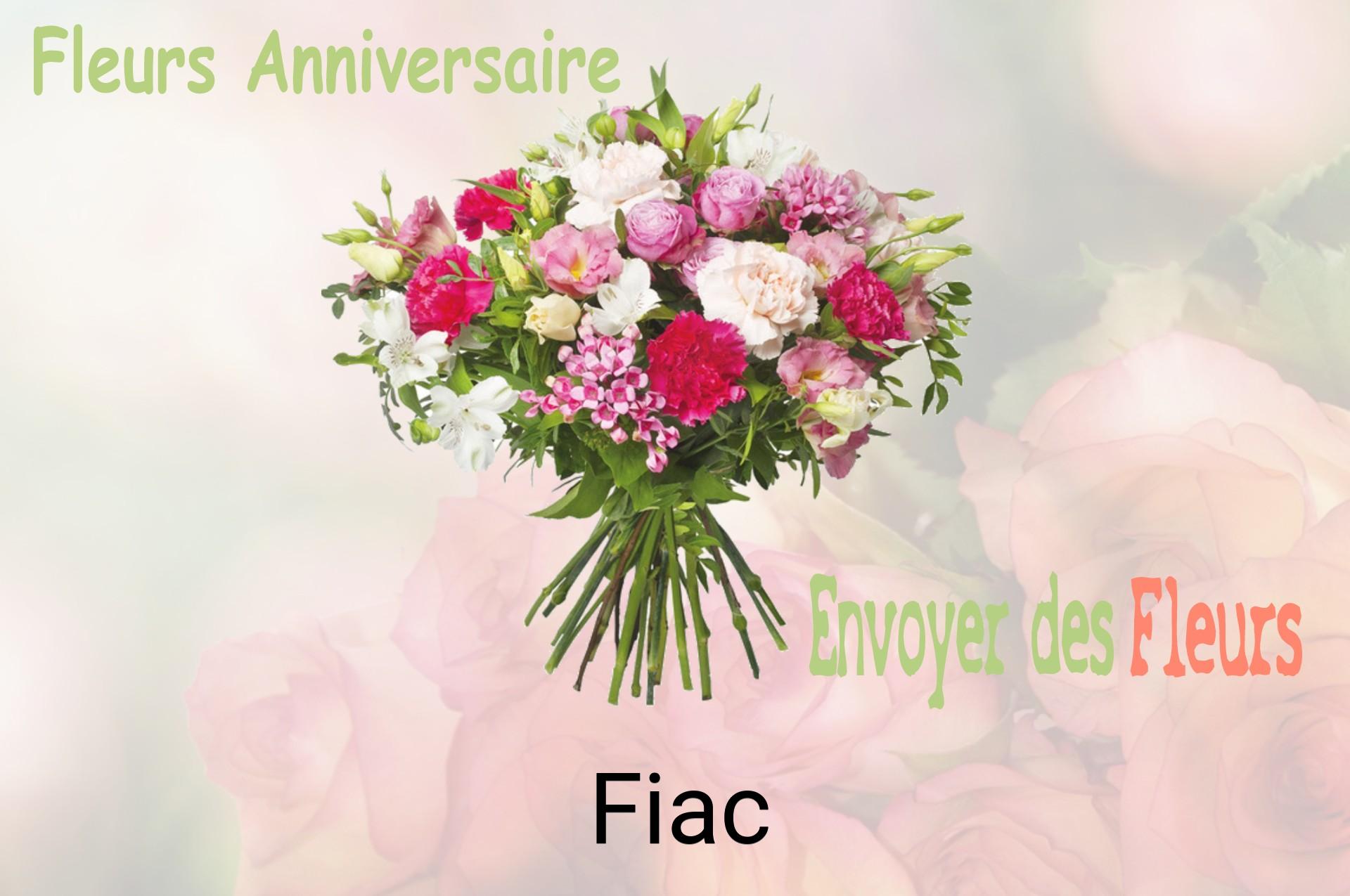 Bouquet de fleurs d’anniversaire livré à Fiac